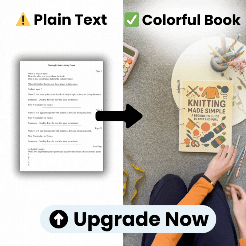 Upgrade To 1000+ Colorful Notes